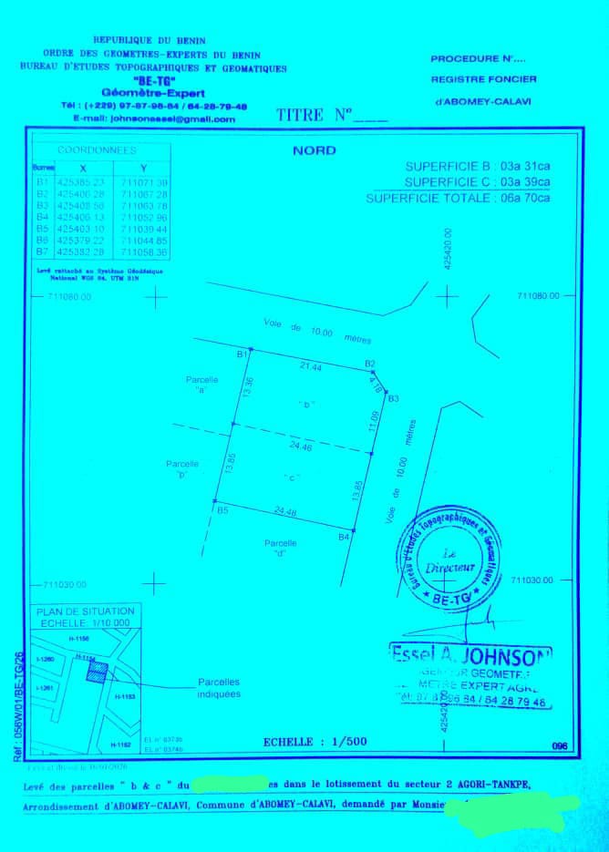 Parcelle nue St Jean