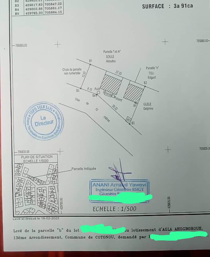Maison à vendre à Agla, dans la zone derrière CEG les Pylônes
